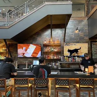 Nice bar area
