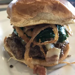Stilton Bleu Cheese Burger