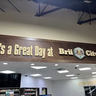 it's a great day at bru city