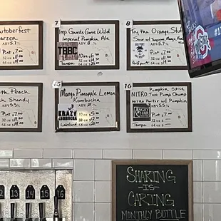 Current brews 10/28/22