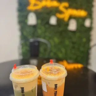 Jasmine Japanese brûlée &amp; Thai brûlée