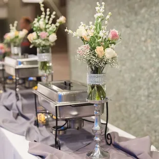 Buffet line by Bruce Brown