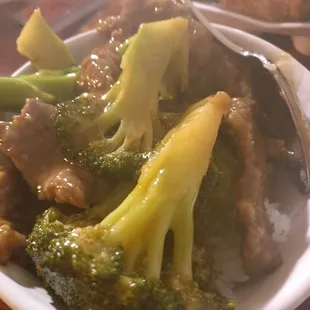 Beef and broccoli