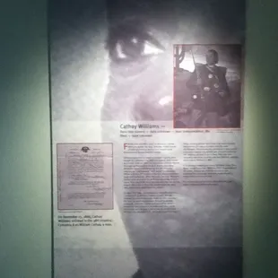 Cathy Williams Born into slavery.