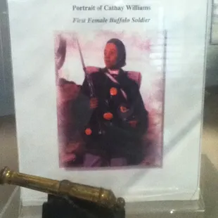 Cathy Williams - First female Buffalo Soldier!