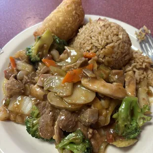 Four seasons lunch entree