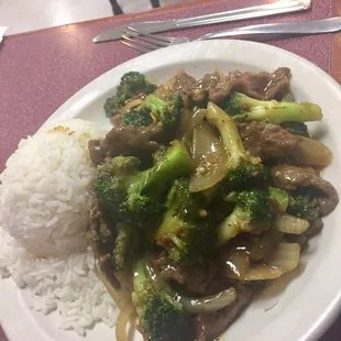 Beef and broccoli