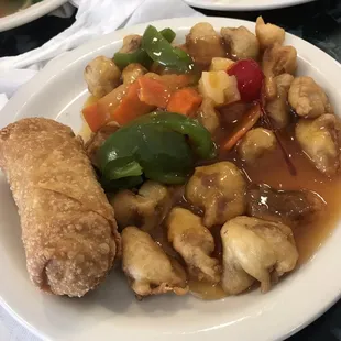 Sweet and Sour pork (Dine in special )