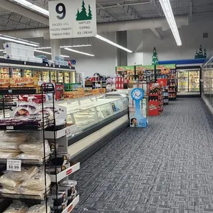 a grocery store aisle