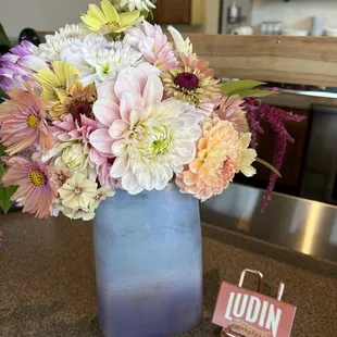 Beautiful local flower bouquet!  @LudinFarms