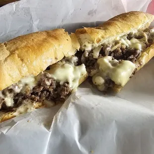 $19 cheesesteak