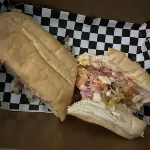 Chopped Italian sandwich!