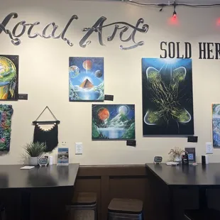 paintings by local artists