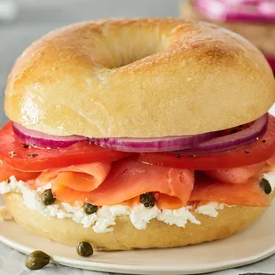 bagels, bagel, food