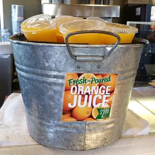 Poured Orange Juice
