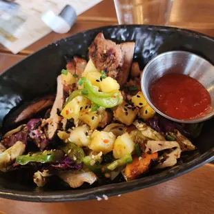 Teriyaki bowl was good after we got extra Teriyaki for an additional charge