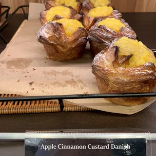 Apple Cinnamon Custard Danish