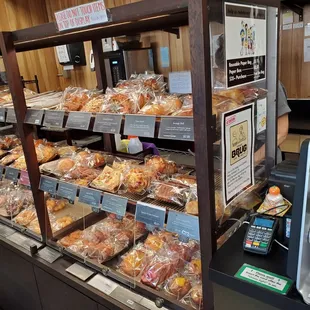Some of the baked goods they sell here.