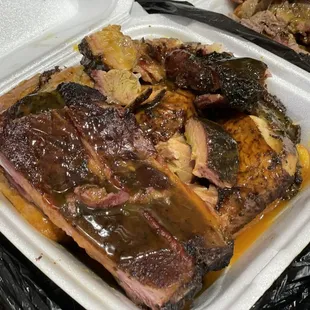 Chicken and ribs