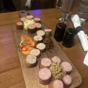 Sausage sampler