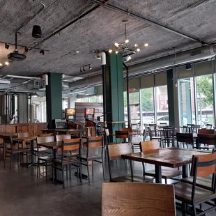 partial tap room view to SE corner