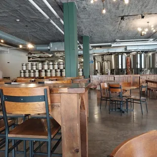 table view to the brew house