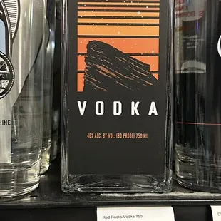 They have the new Red Rocks Vodka! It&apos;s really good!