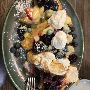 Brioche Berry French Toast.