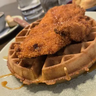 Chix and waffles