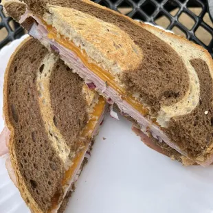 Ham and cheese
