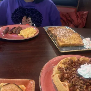 My wife had the French Toast and loved it.