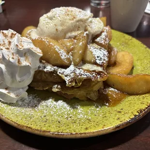 Apple Cinnamon French toast