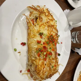 Potato Crusted Omelet