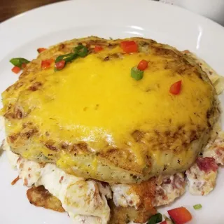 Stuffed Potato Pancakes