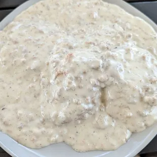 Southern Sausage Biscuits and Gravy
