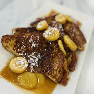 Banana Foster French Toast