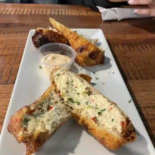 Crab egg rolls