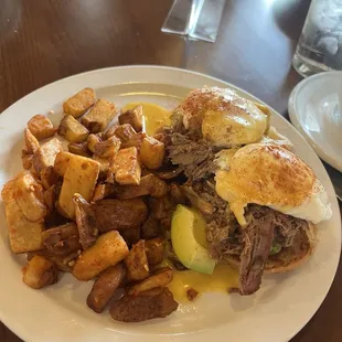 Smoked Brisket Benedict