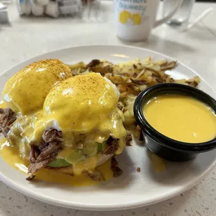 Smoked Brisket Benedict