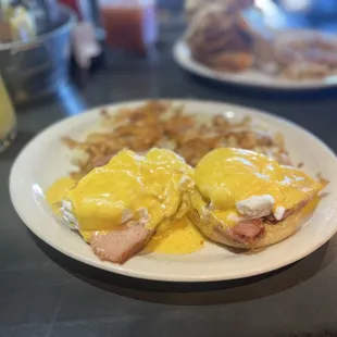Original Beni w hash browns.