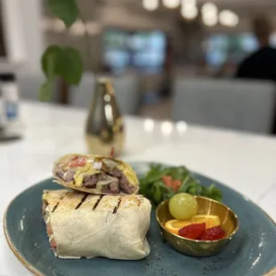 a plate of food