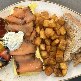 Smoked Salmon Omelet