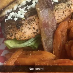 Salmon blt