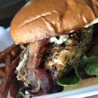 Blackened Salmon BLT
