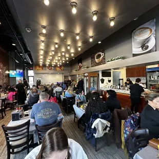 View inside the establishment