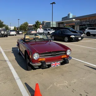 We enjoyed a delicious breakfast and looked at some nice Triumphs afterward!