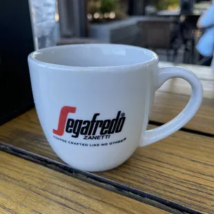 I'm not a coffee drinker and tried a sip. This brand of coffee was really good, not bitter like most coffees taste to me.