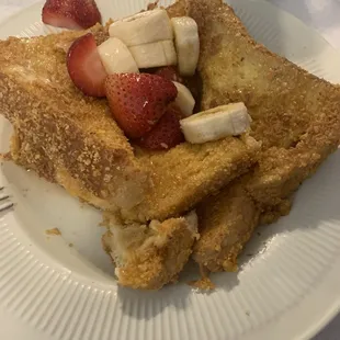 Corn flaked wrapped French toast