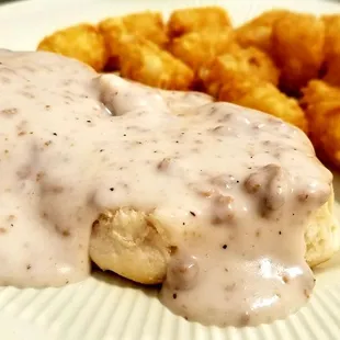 Biscuits and gravy