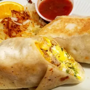 Breakfast burrito
